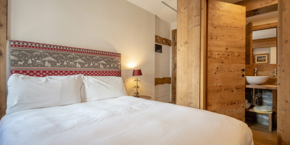 hotel cervinia on the ski slopes